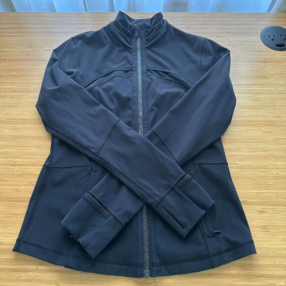 Lululemon Define Jacket Size 8 Black (not cropped) - Picture 1 of 12